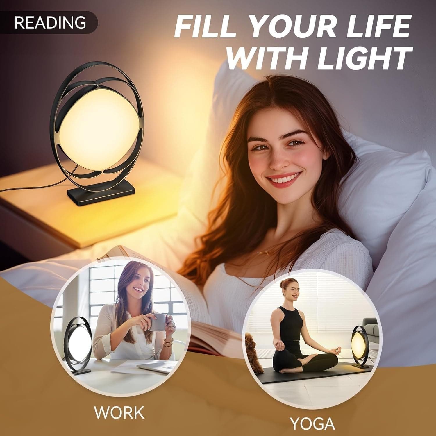 Lampada terapeutica Wopigh da 10000 Lux con luce diurna, senza raggi UV - 6