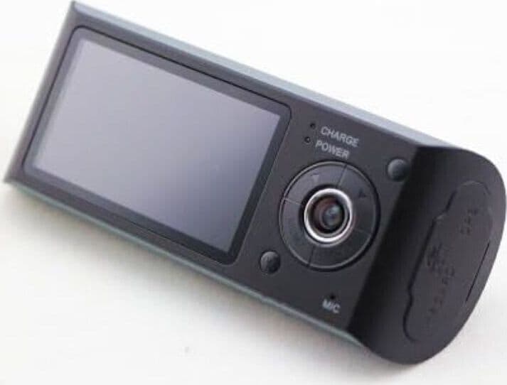 Videocamera DVR per auto con registrazione sincrona R300 con doppia telecamera - 6