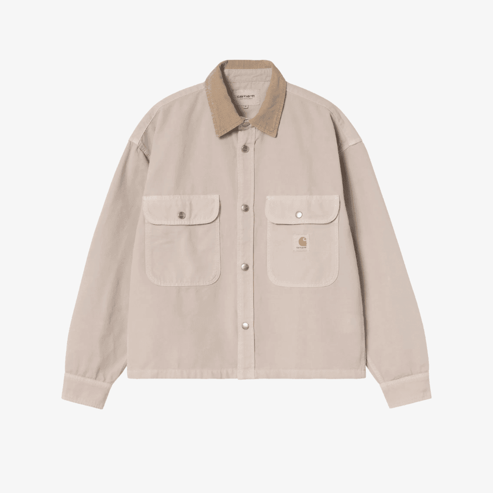 Giacca Carhartt Prescott Shirt Beige - 3
