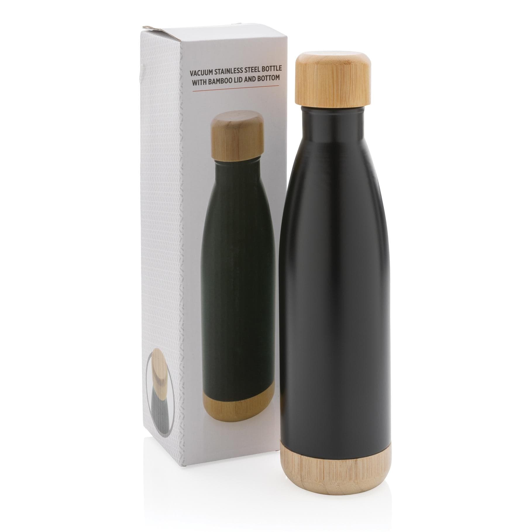 Borraccia  Xd Connects termica Bambu 520ML Black - 5