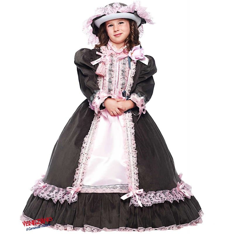 Costume carnevale dama dell'800 - veneziano 50708 - 3