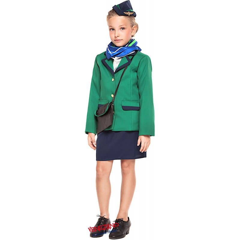 Costume carnevale hostess da 3 a 6 anni - veneziano 28022 - 3