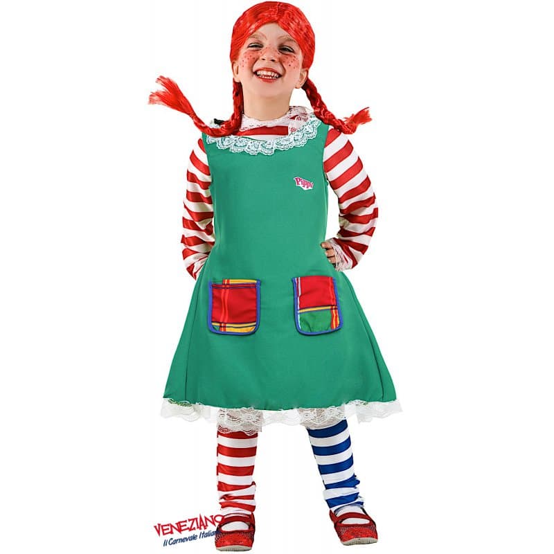 Costume carnevale pippy baby da 3 a 6 anni - veneziano 5949 - 3