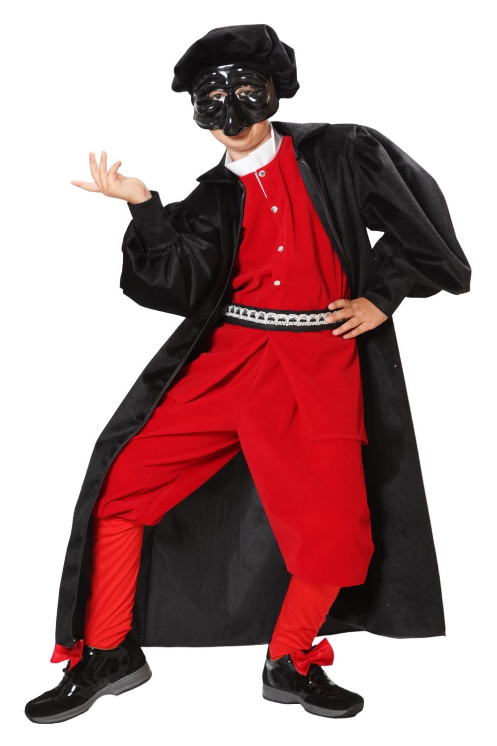 COSTUME CARNEVALE  PANTALONE BAMBINO DA 5 A 13 ANNI - PEGASUS 1079 - 2