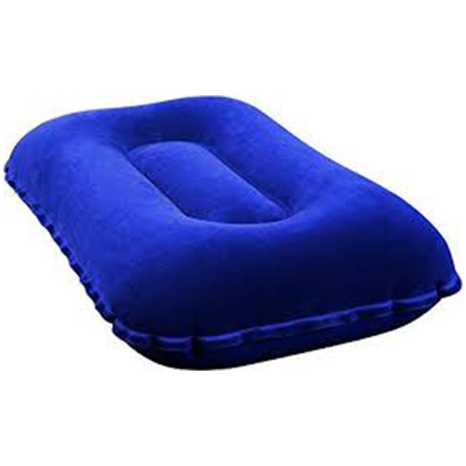 Cuscino gonfiabile da viaggio e campeggio in vinile vellutato 48 cm - 2