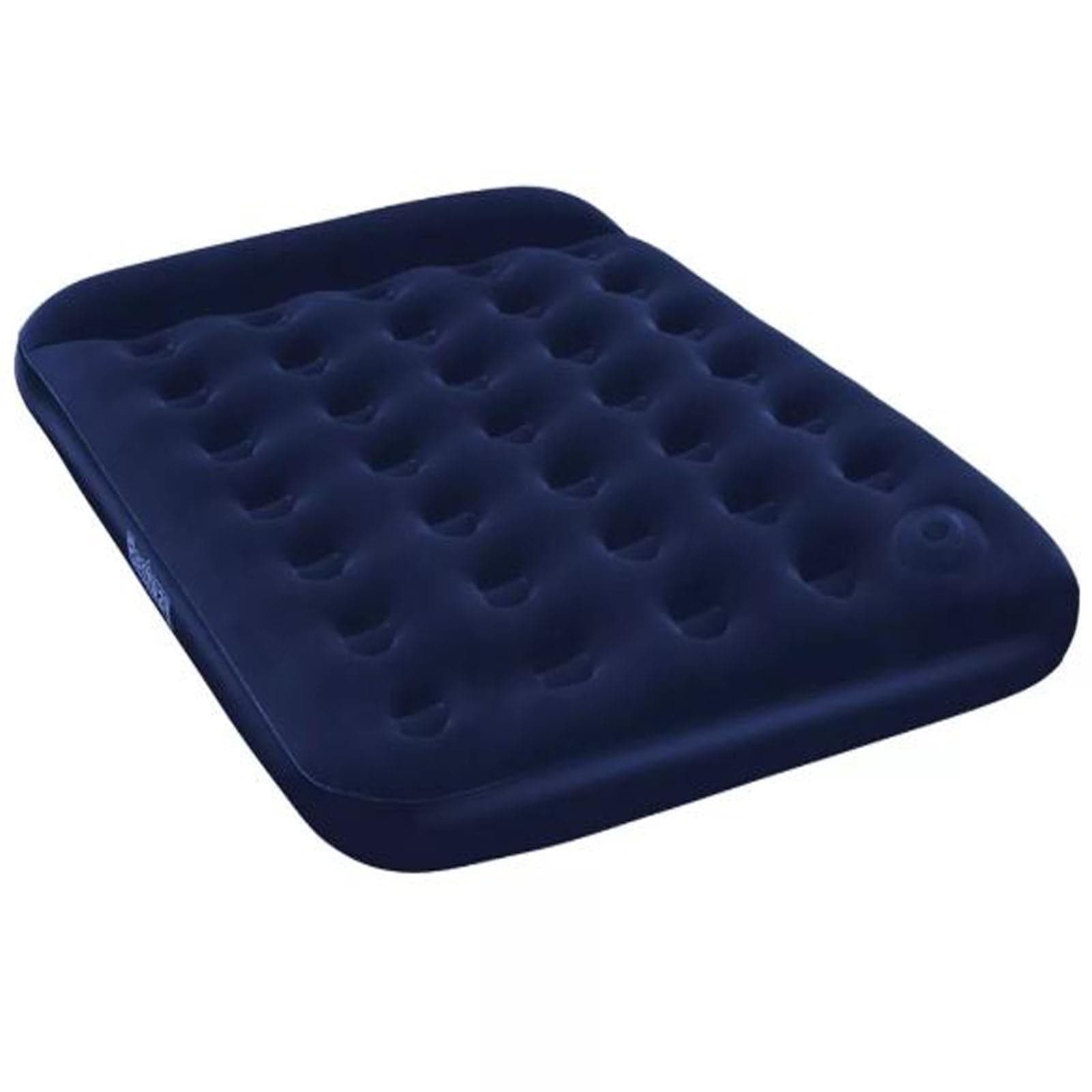 Materassino gonfiabile per casa e campeggio con pompa incorporata h 28 cm - 6