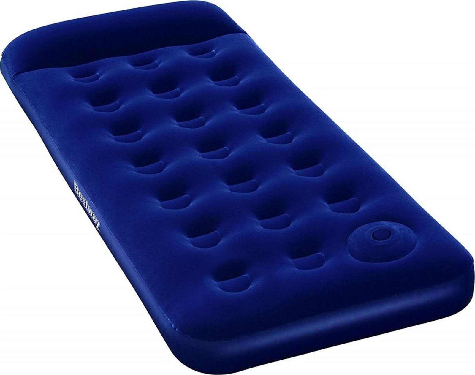 Materassino gonfiabile per casa e campeggio con pompa incorporata h 28 cm - 2