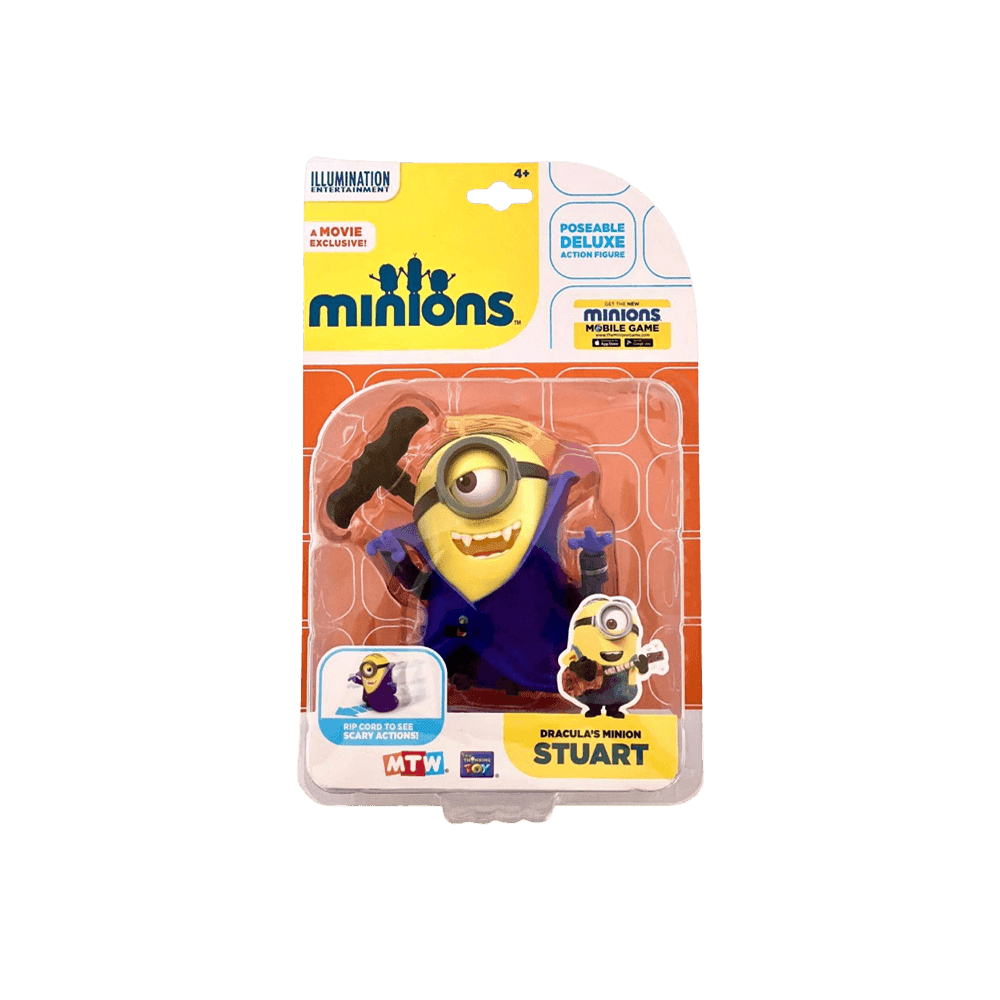 Cattivissimo Me Minions Action Figure Dracula Stuart