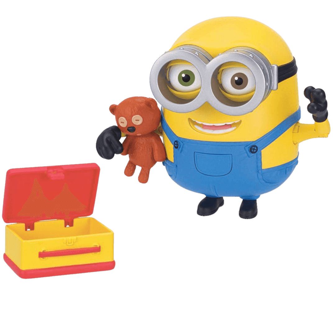 Cattivissimo Me Minions Action Figure Bob con Teddy Bear - 3