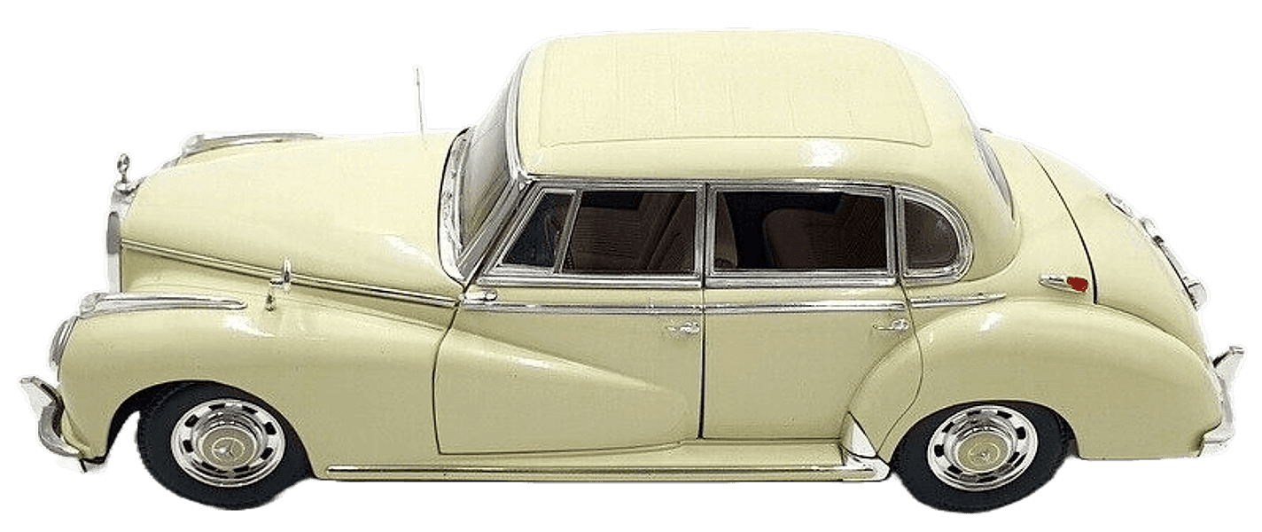 Modellino Ricko 1:87 Scale Diecast 32102 Mercedes Typ 300c Cabriolet 1955 Auto da Collezione - 3