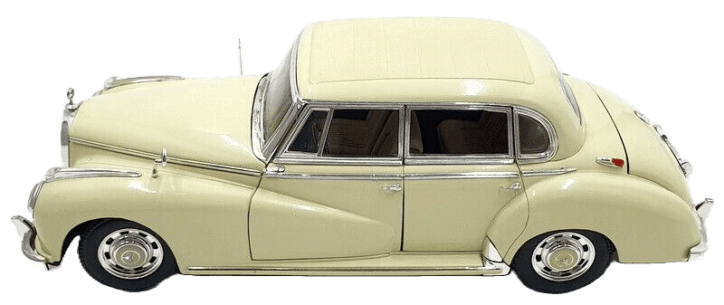Modellino Ricko 1:87 Scale Diecast 32102 Mercedes Typ 300c Cabriolet 1955 Auto da Collezione - 3