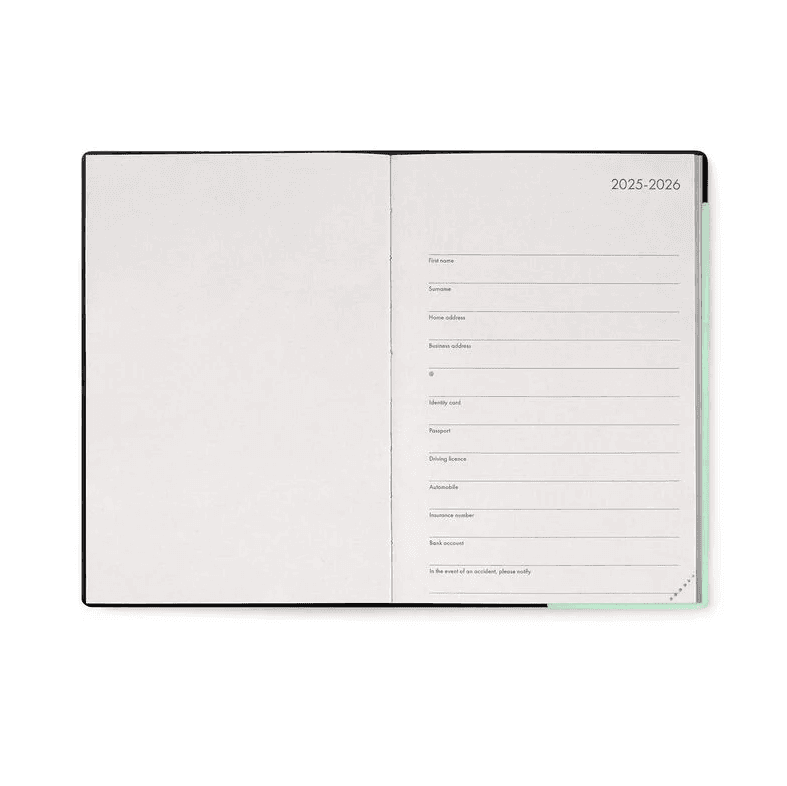 Legami - Agenda 12 Mesi Settimanale - Medium - 2026 Pastel Mint (VAG2612050) - 3