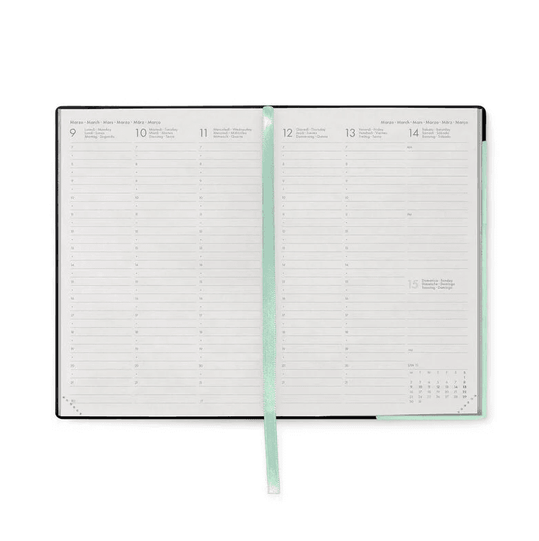 Legami - Agenda 12 Mesi Settimanale - Medium - 2026 Pastel Mint (VAG2612050) - 4