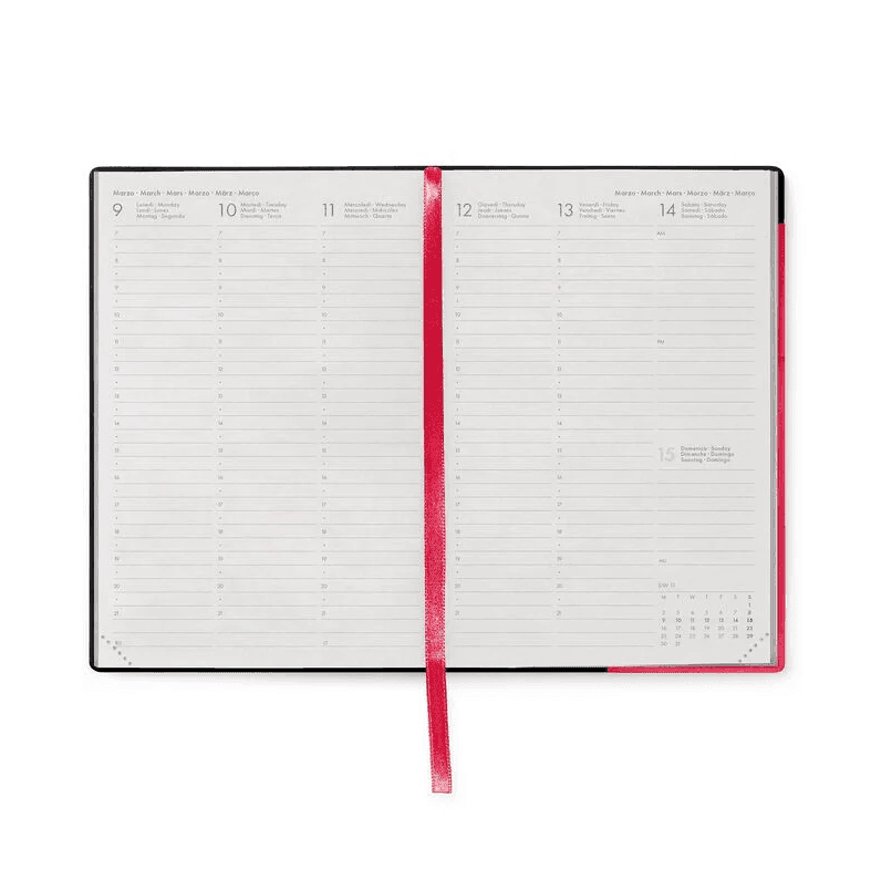 Legami - Agenda 12 Mesi Settimanale - Medium - 2026 Cherry Bomb (VAG2612054) - 4