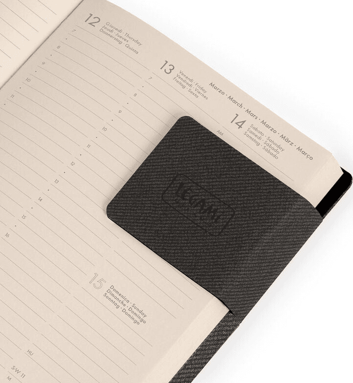 Legami - Agenda 12 Mesi Settimanale - Medium - 2026 Deep Graphite (VAG2612056) - 6