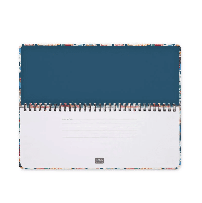 Legami - Agenda da Scrivania 12 Mesi - Desk Planner - 2026 Travel Stickers (AG2612165) - 3