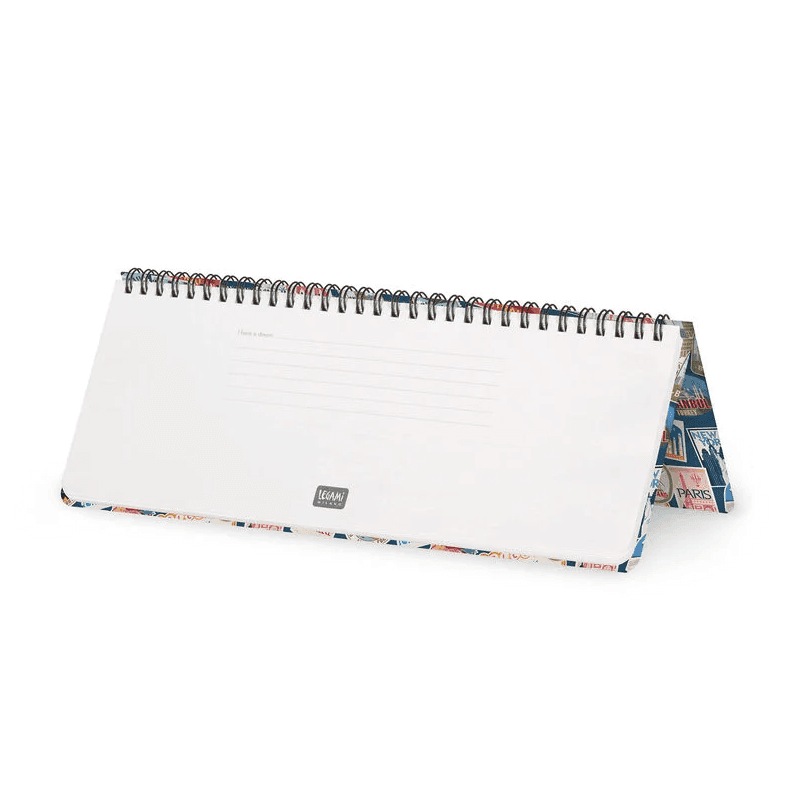 Legami - Agenda da Scrivania 12 Mesi - Desk Planner - 2026 Travel Stickers (AG2612165) - 4
