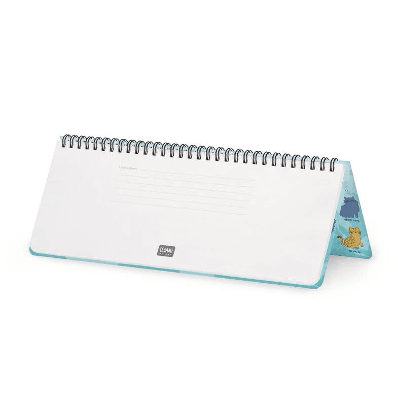 Legami - Agenda da Scrivania 13 Mesi - Desk Planner - 2026 Kitty (AG2612167) - 4