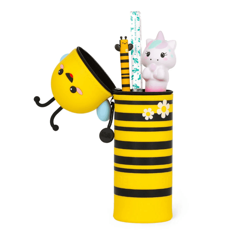 Legami - Astuccio 2 in 1 in Morbido Silicone - Kawaii a tema Bee (VKA0021) - 2