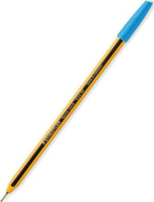 Staedtler - Noris stick 434 Penna a sfera , tratto M - Inchiostro Azzurro - 2