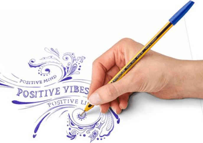 Staedtler - Noris stick 434 Penna a sfera , tratto M - Inchiostro Azzurro - 3