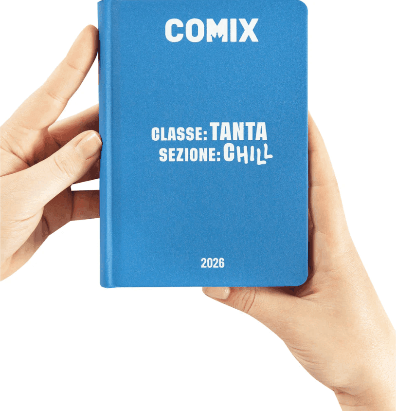 Comix - Diario 16 Mesi 2025/26 - Giornaliero Mini Avio - 2
