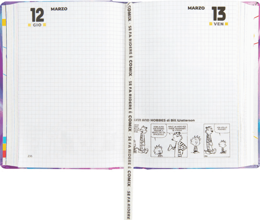 Comix - Diario 16 Mesi 2025/26 - Giornaliero Mini Wave - 6