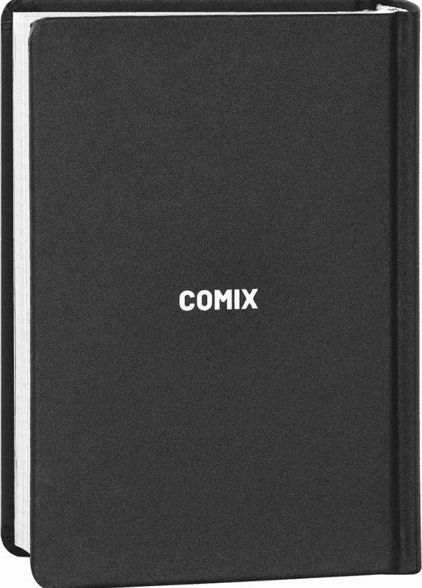 Comix - Diario 16 Mesi 2025/26 - Giornaliero Mini Nero/Bianco - 6