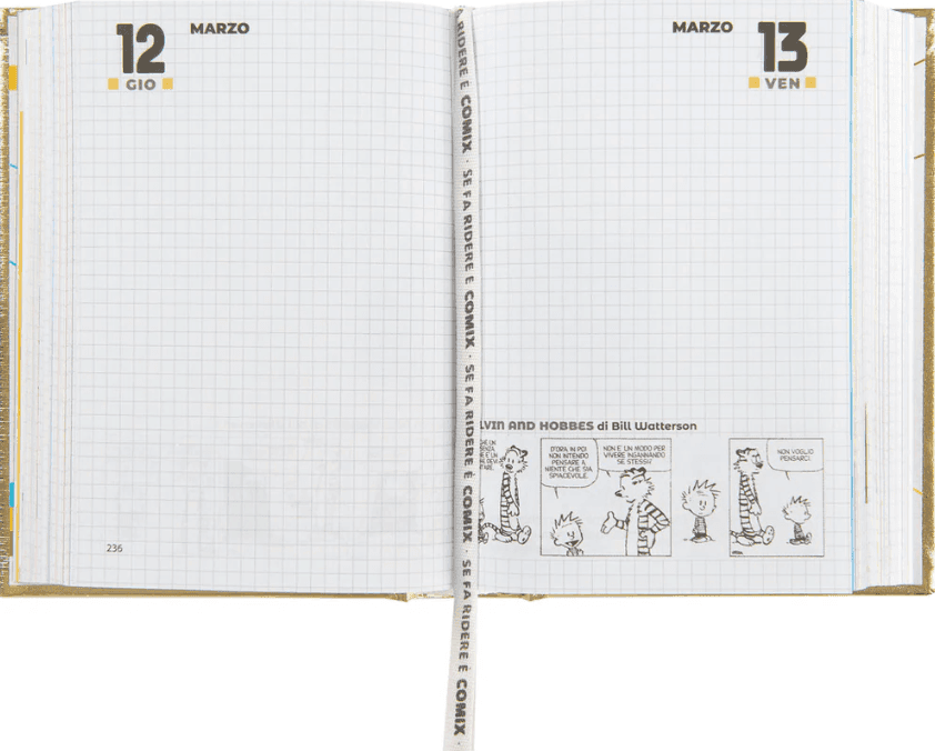 Comix Special- Agenda 16 Mesi Mini 2025/26 -  Giornaliera Oro - 4
