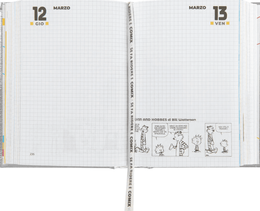 Comix Special - Agenda 16 Mesi Mini 2025/26 - Giornaliera Argento - 5