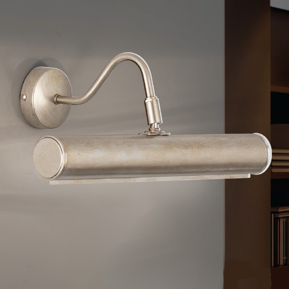 Applique classico LAM 6982 A36 E14 LED metallo orientabile lampada parete - 4