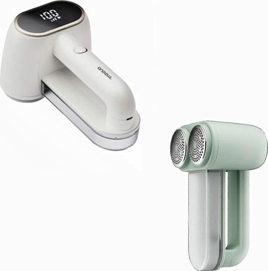 LEVAPELUCCHI ELETTRICO CON DOPPIA TESTINA DISPLAY DIGITALE PORTATILE RICARICABILE Q-M03