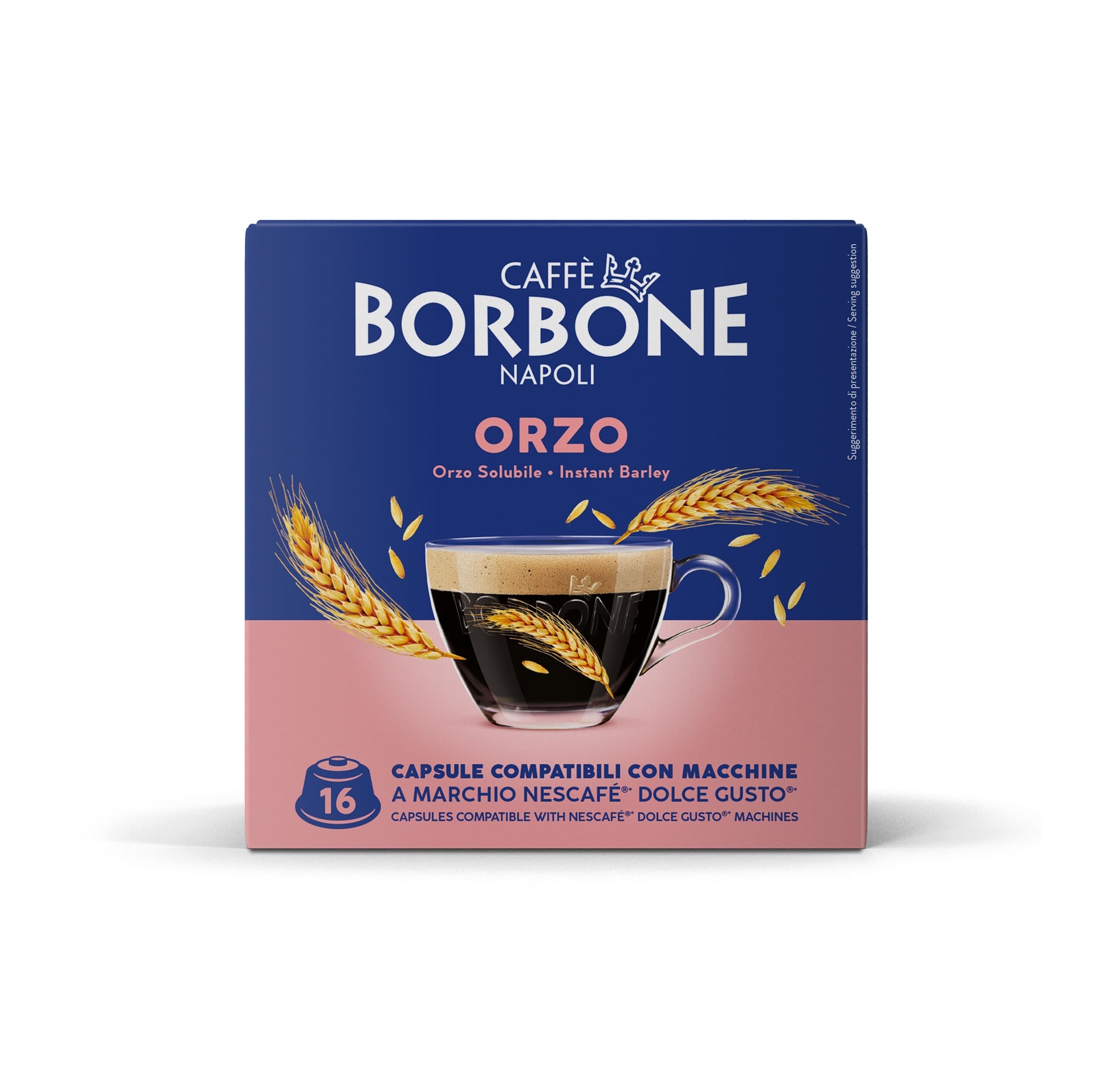 BORBONE ORZO SOLUBILE CAPSULE COMP.DOLCE GUSTO 16PZ
