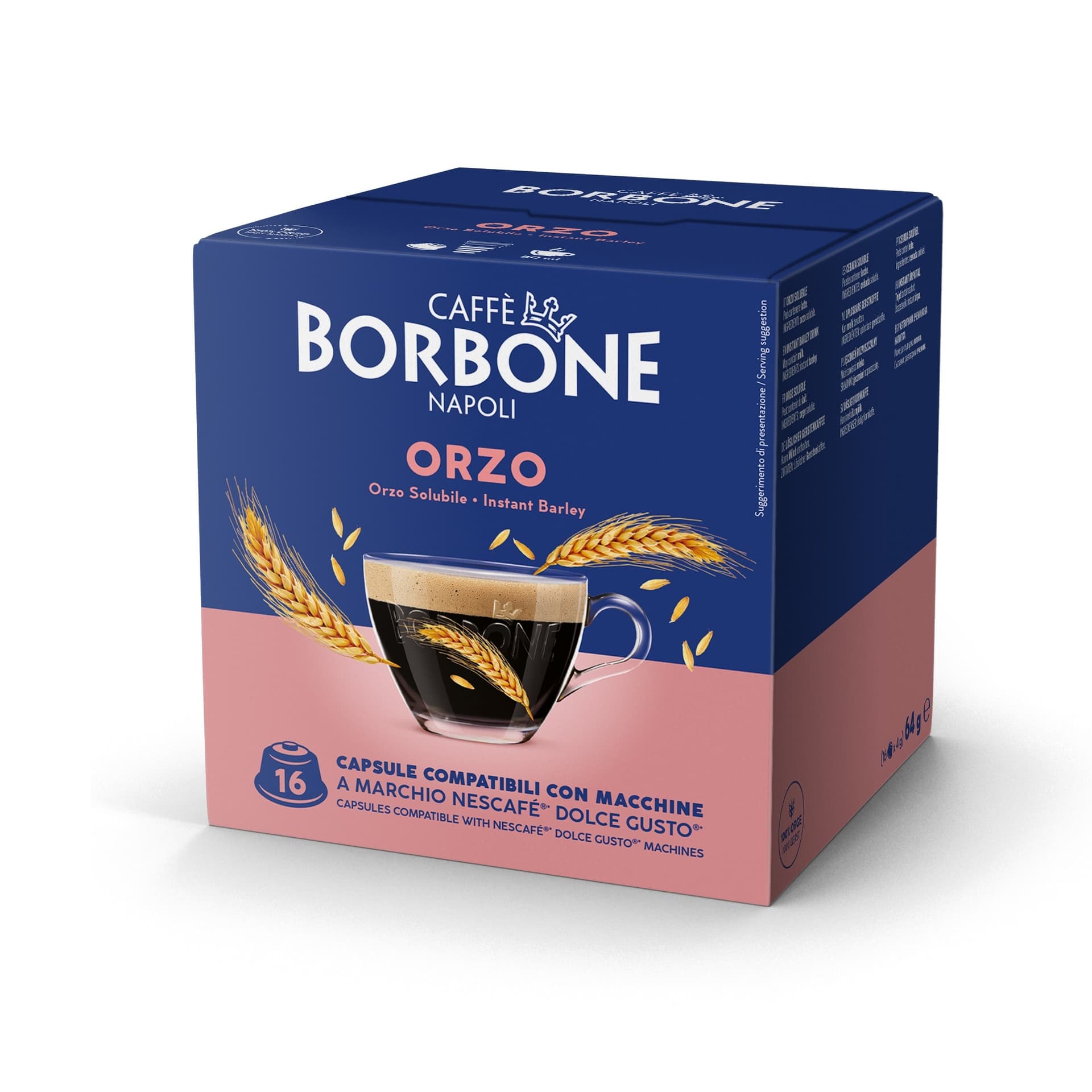 BORBONE ORZO SOLUBILE CAPSULE COMP.DOLCE GUSTO 16PZ - 2