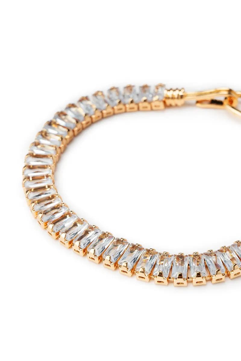 MYA ACCESSORIES | Bracciale in metallo con vetro - 3