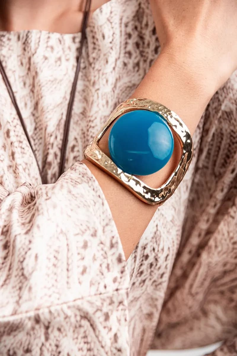 MYA ACCESSORIES | Bracciale a manetta in metallo - 3