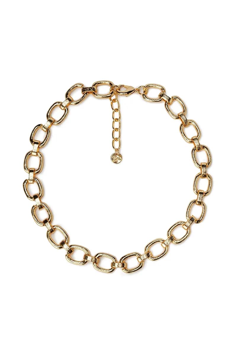 MYA ACCESSORIES | Girocollo in metallo graffiato - 2