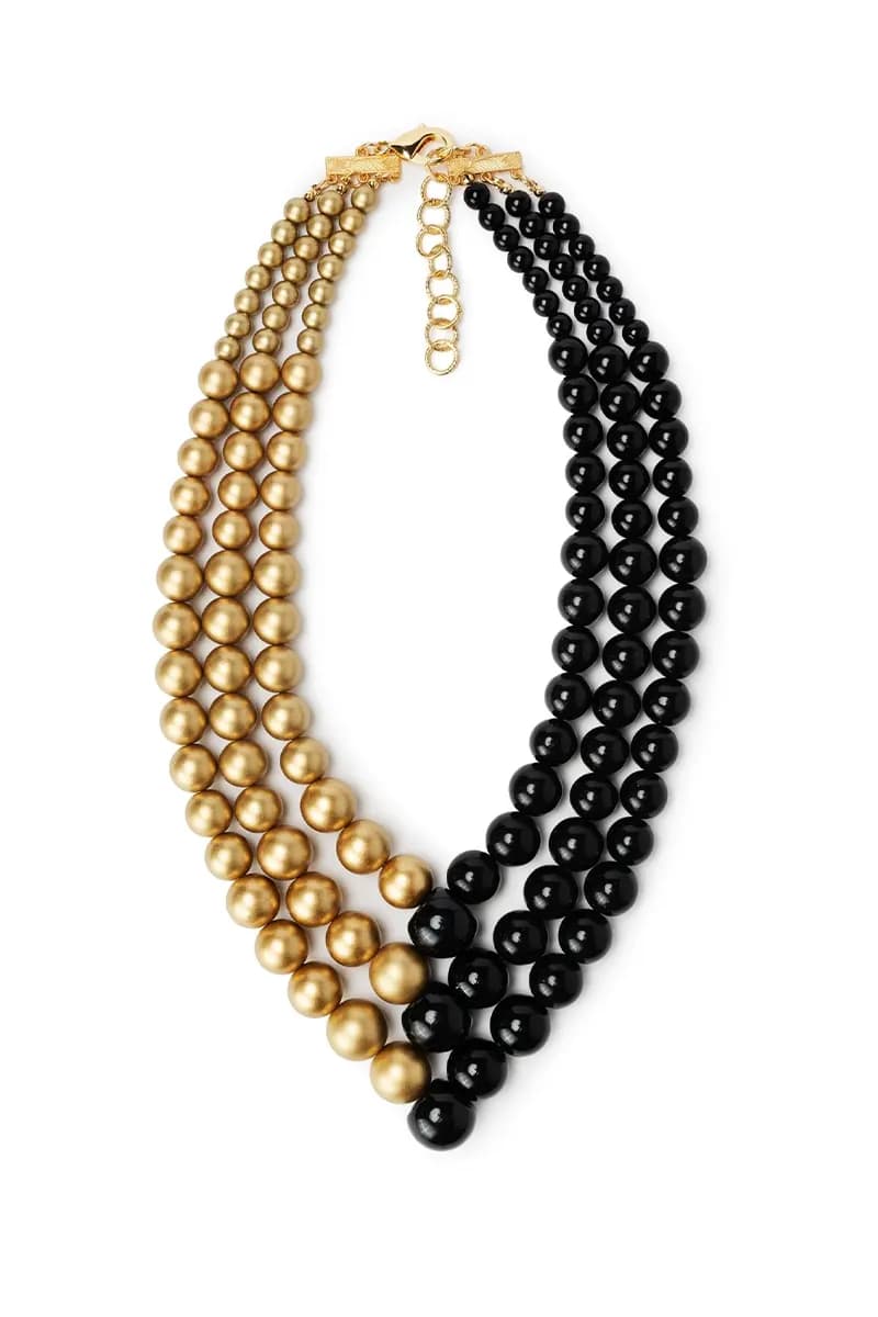 MYA ACCESSORIES | Collana con balls a due toni - 2