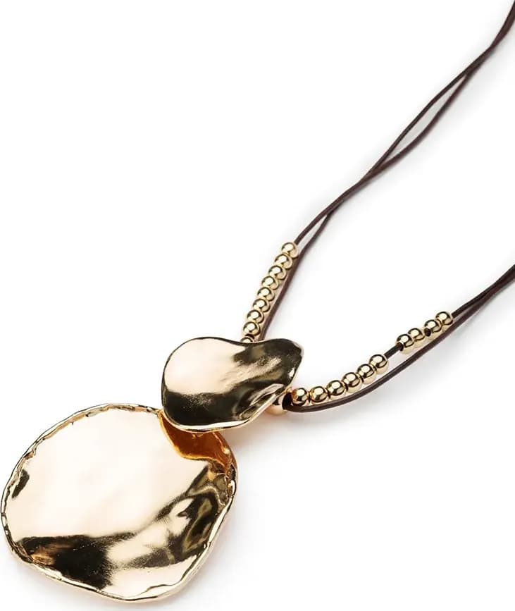 MYA ACCESSORIES | Collana con pendente a doppio medaglione - 2