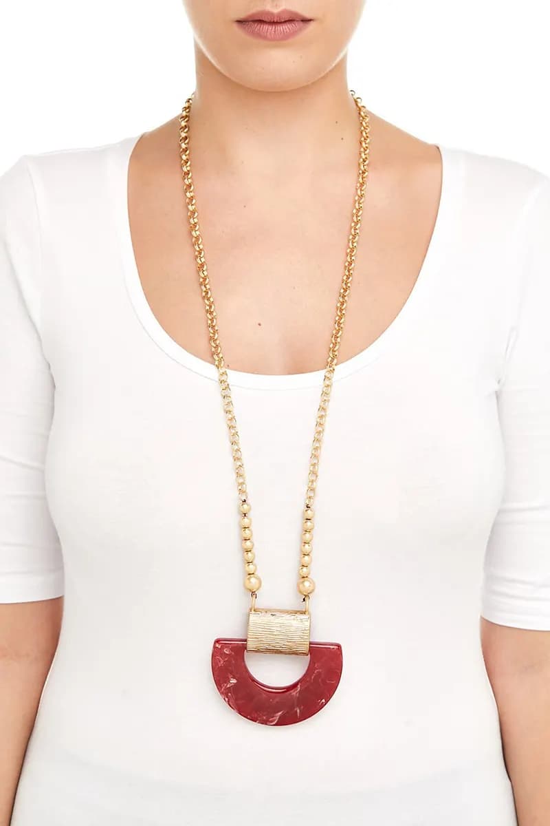 MYA ACCESSORIES | Collana lunga con pendente - 3