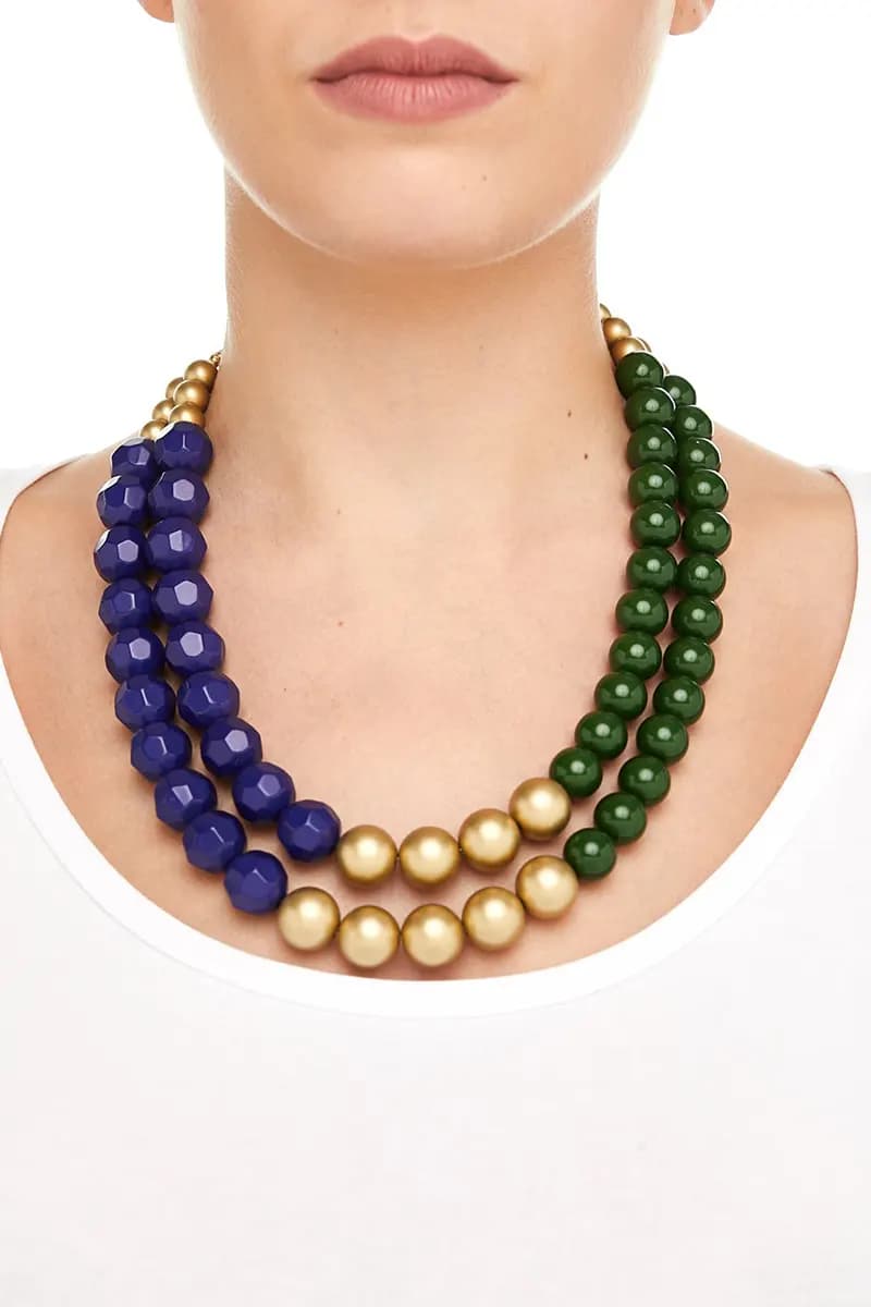 MYA ACCESSORIES | Collana con doppio filo di perle - 3