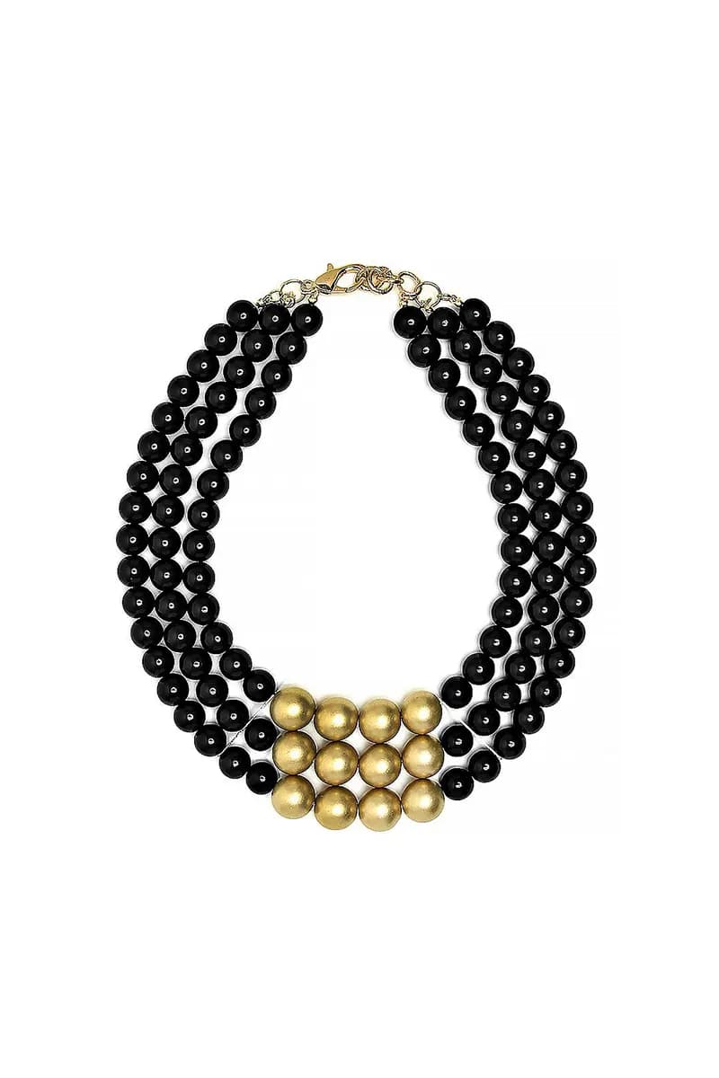 MYA ACCESSORIES | Collana a tre fili con perle - 2