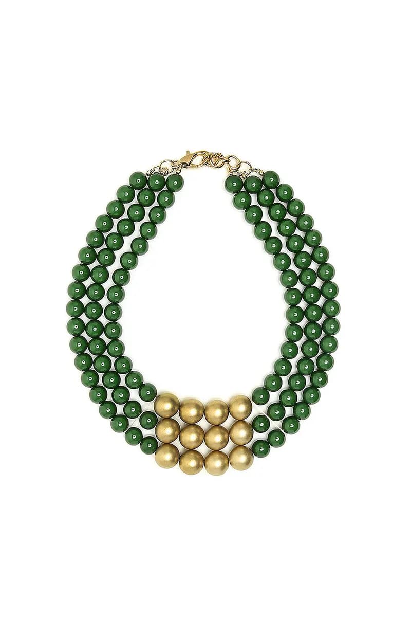 MYA ACCESSORIES | Collana a tre fili con perle - 2