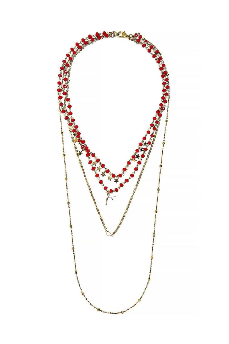 MYA ACCESSORIES | Collana multilinee in minicristalli - 3