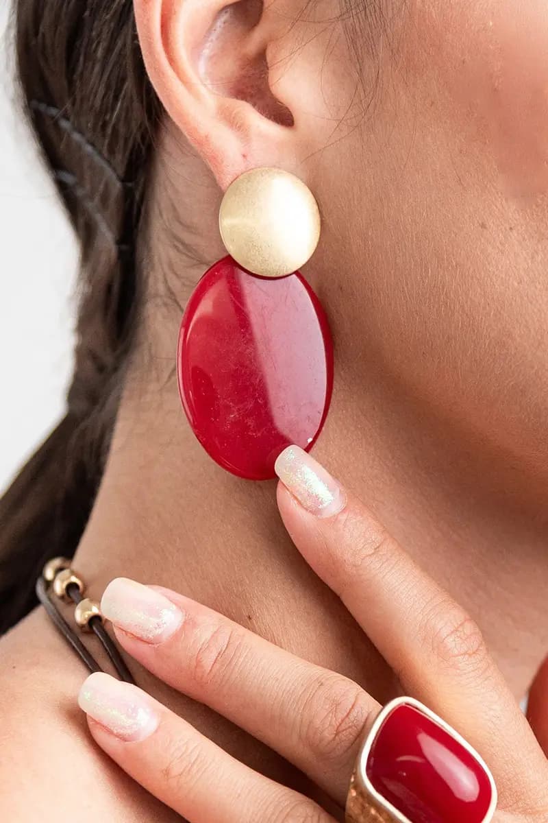 MYA ACCESSORIES | Orecchini in resina - 3