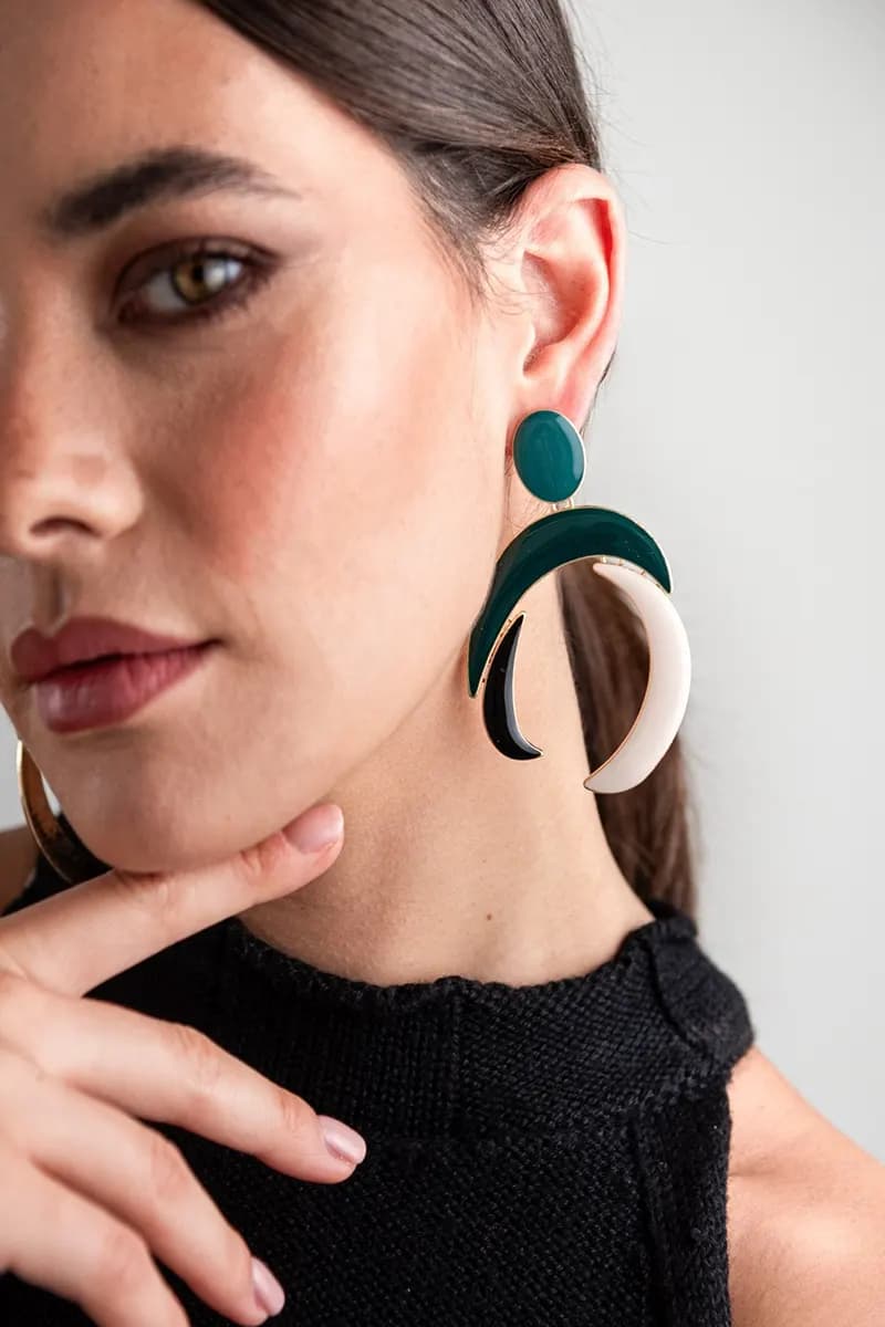 MYA ACCESSORIES | Orecchini smaltati - 3