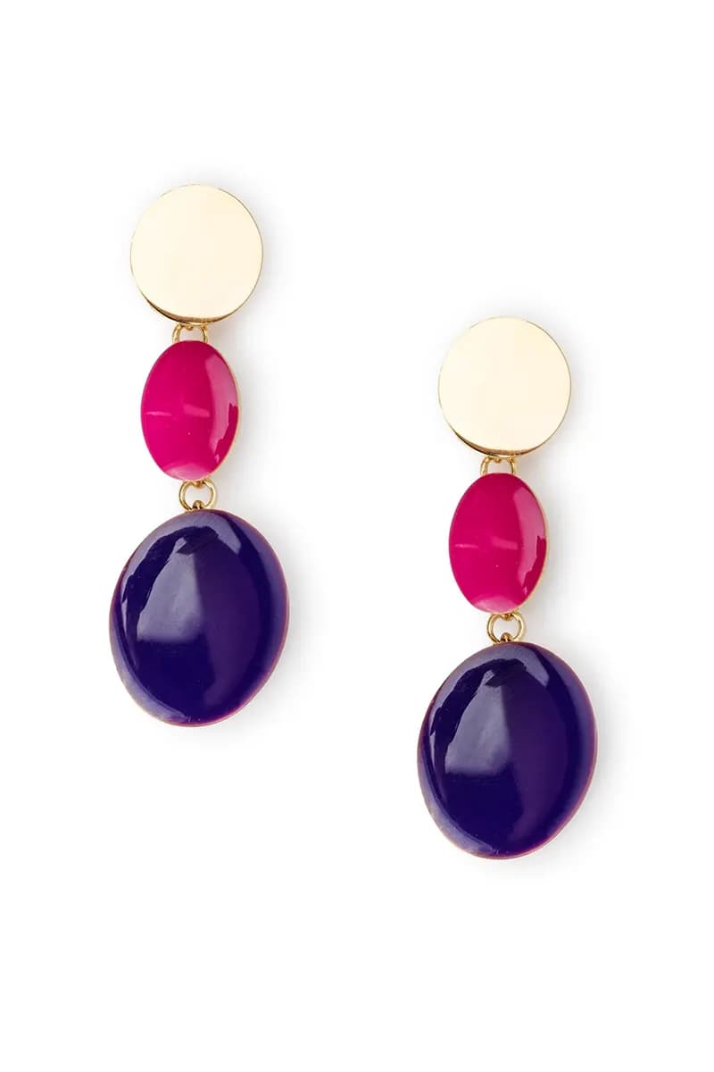 MYA ACCESSORIES | Orecchini pendenti smaltati - 2