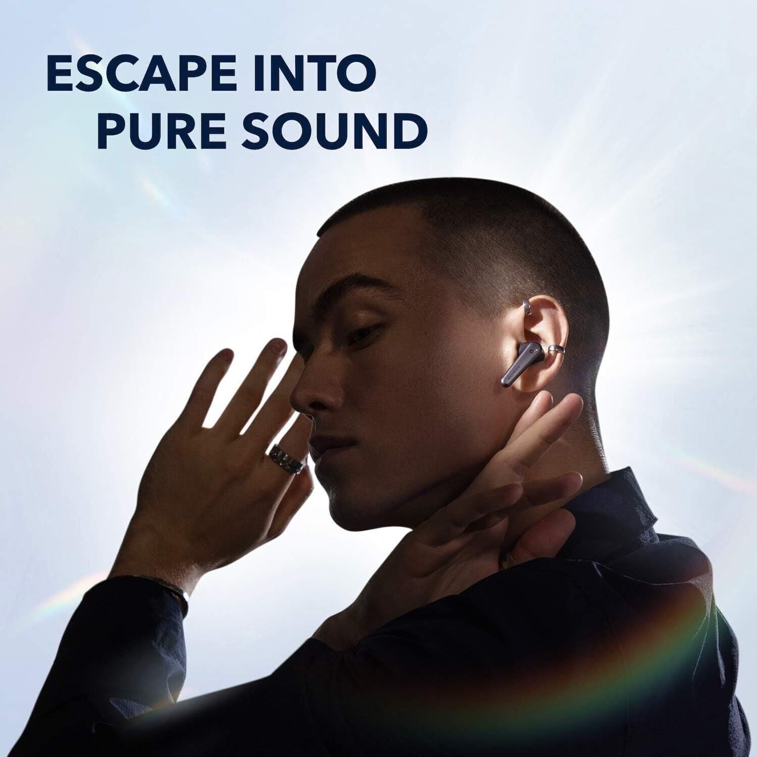 Soundcore Liberty Air 2 Pro Auricolari Bluetooth ANC 6 Mic 26h Wireless TWS Nero - 2