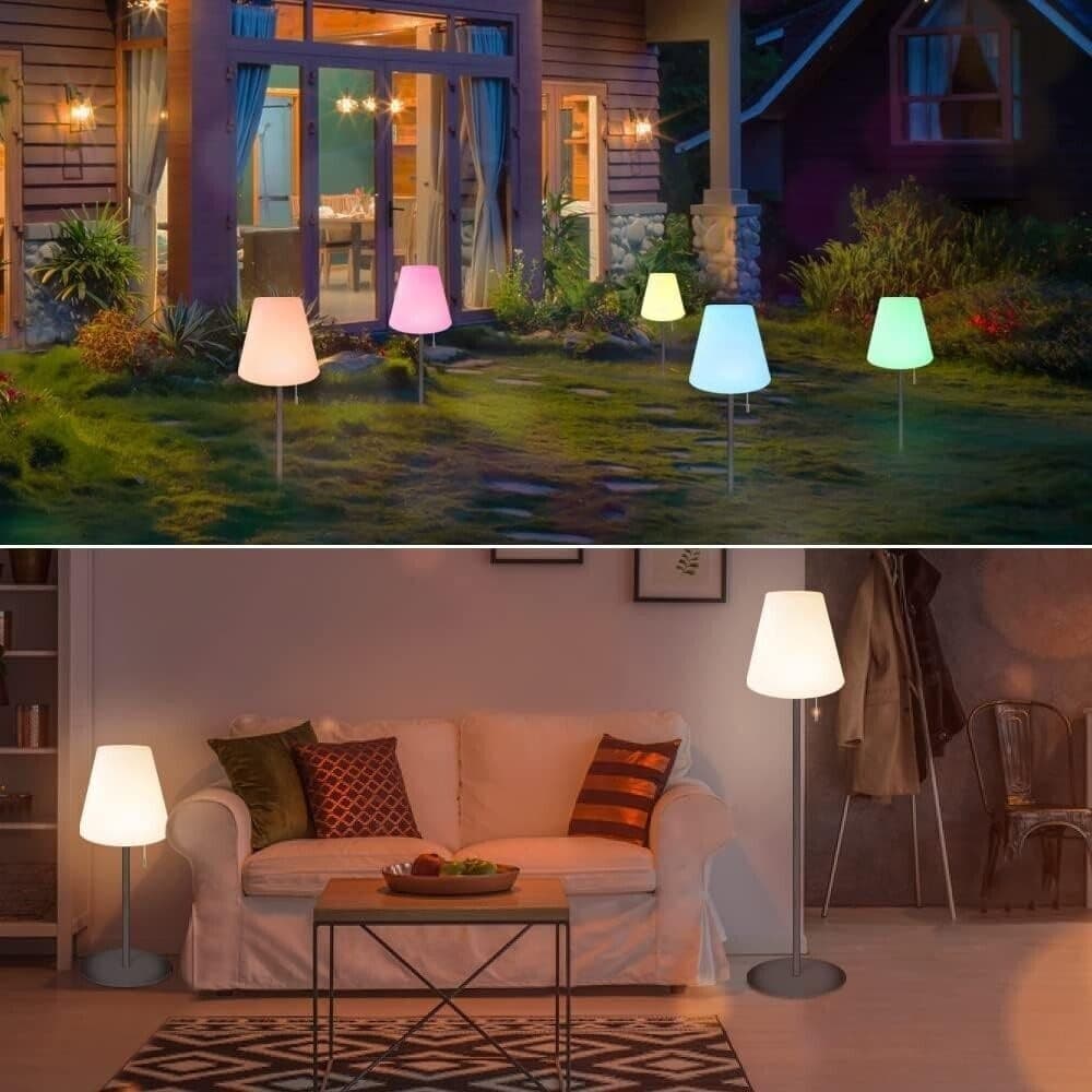Lampada da Terra LED, 3-in-1 Dimmerabile Lampada da Piantana con Interruttore - 7