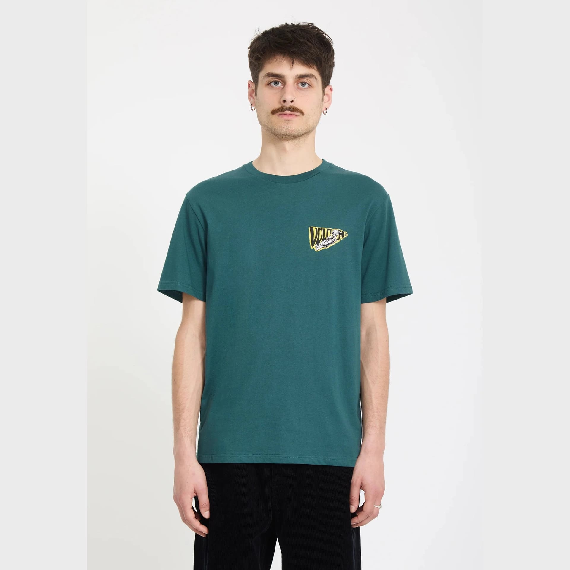 T-shirt Volcom Alix Coffin Green - 3